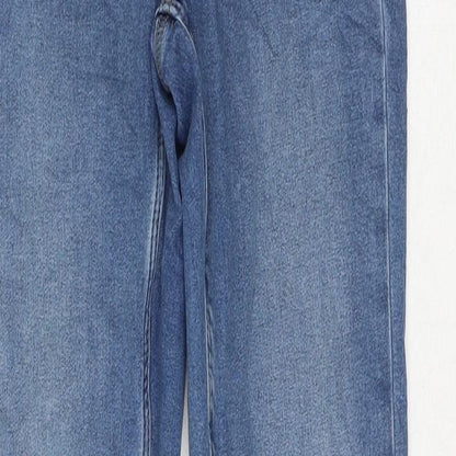 Womens UK Size S Pieces Regular Fit Skinny Blue Jeans