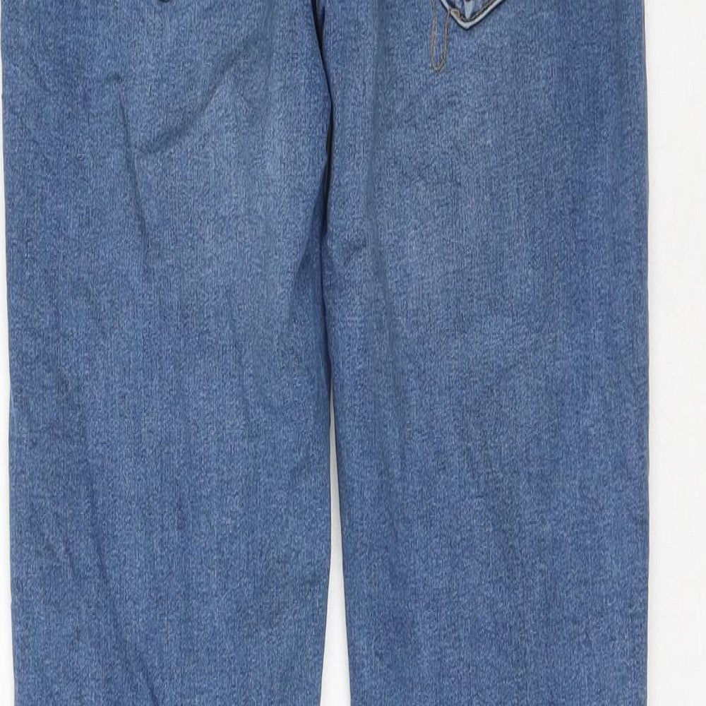 Womens UK Size S Pieces Regular Fit Skinny Blue Jeans
