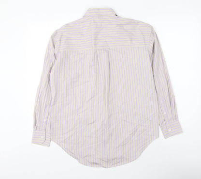 Womens UK Size 6 Marks and Spencer Grey Basic Button-Up