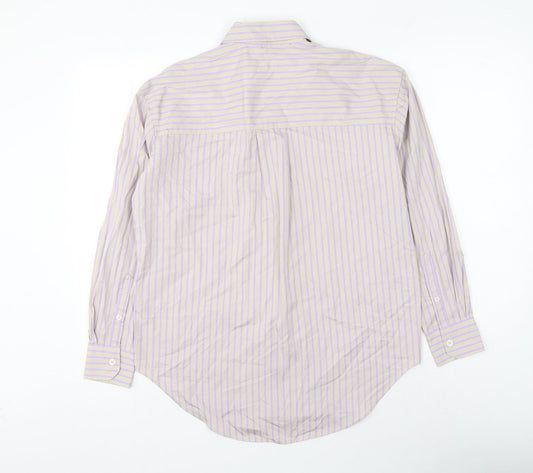 Womens UK Size 6 Marks and Spencer Grey Basic Button-Up