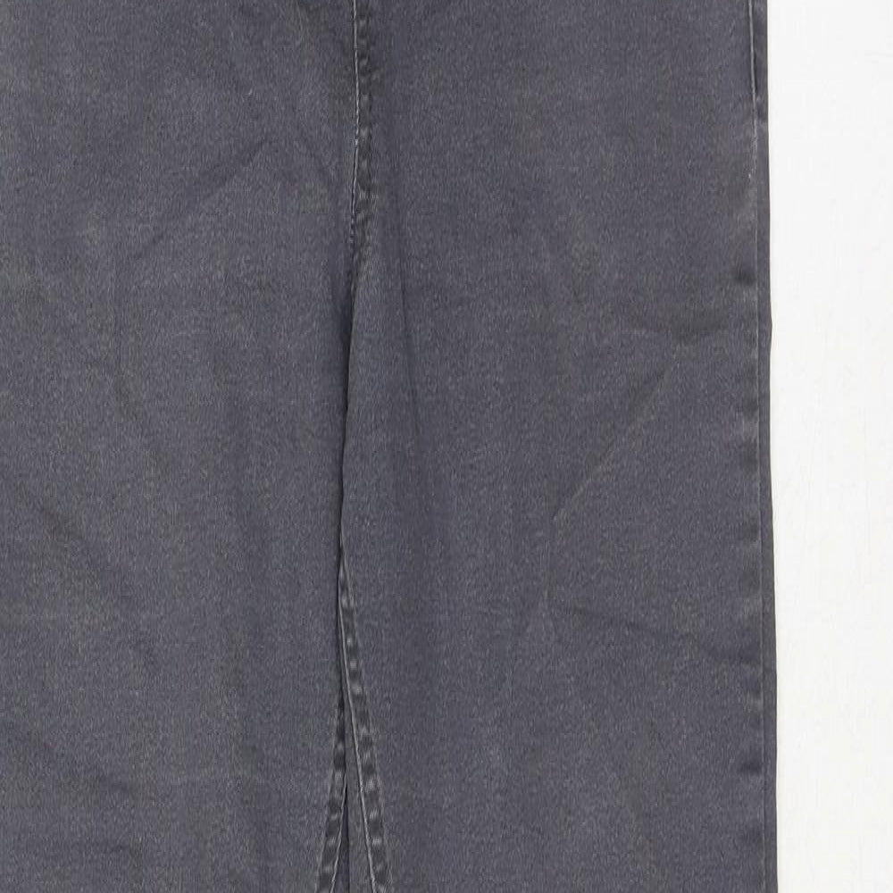 Womens UK Size 8 H&M Regular Fit Skinny Grey Jeans