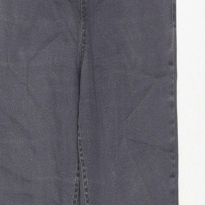 Womens UK Size 8 H&M Regular Fit Skinny Grey Jeans
