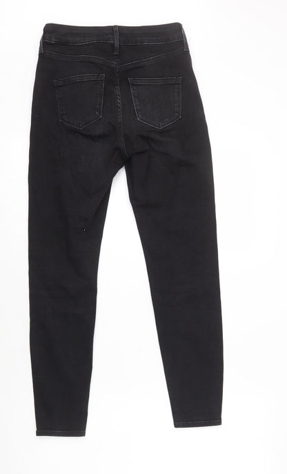 Womens UK Size 8 Marks and Spencer Regular Fit Skinny Black Jeans
