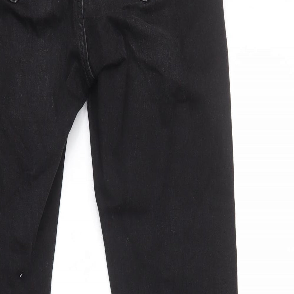 Womens UK Size 8 Marks and Spencer Regular Fit Skinny Black Jeans