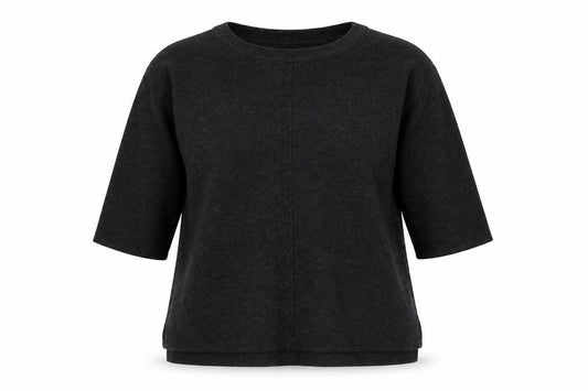 Womens UK Size M Monsoon Grey Henley Jumper