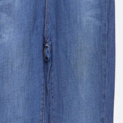 Mens UK Size 30 in Topshop Regular Fit Skinny Blue Jeans