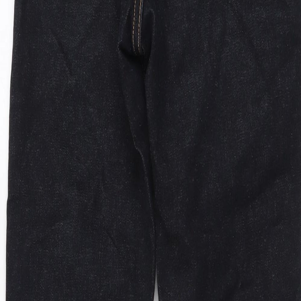 Topshop Womens Blue Cotton Skinny Jeans Size 26 in L30 in Regular Button