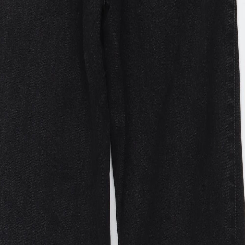 Womens UK Size 24 in Weekday Regular Fit Mom Grey Jeans