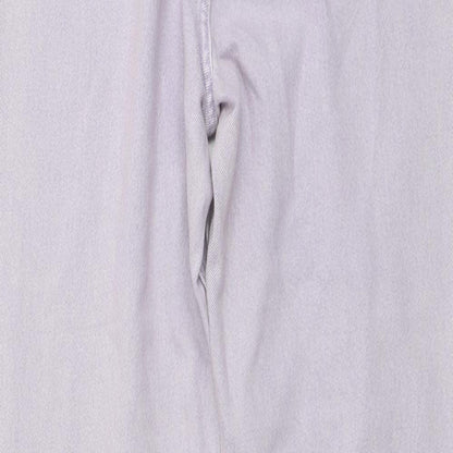 NEXT Womens Purple Cotton Mom Jeans Size 32 in L31 in Regular Button