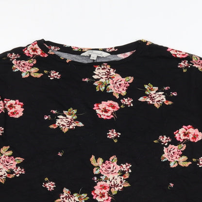 Womens UK Size  Peacocks Black Basic Blouse