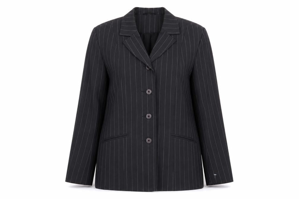 Womens UK Size 14 Bonmarché Regular Grey Suit Jacket