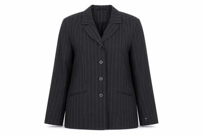 Womens UK Size 14 Bonmarché Regular Grey Suit Jacket