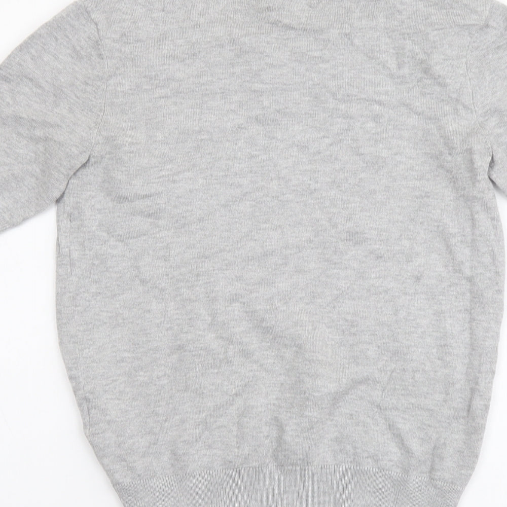 Womens UK Size XS Marks and Spencer Grey Pullover Jumper