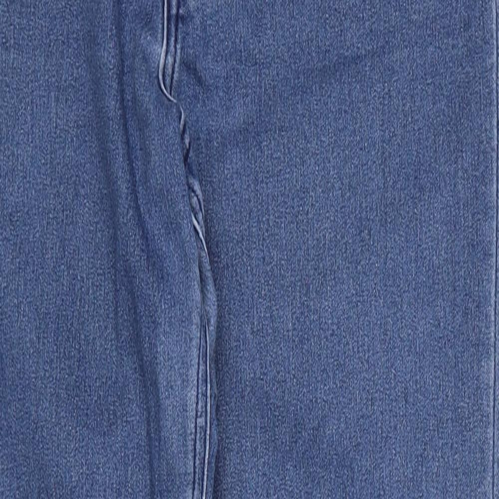 Womens UK Size 33 in H&M Regular Fit Skinny Blue Jeans