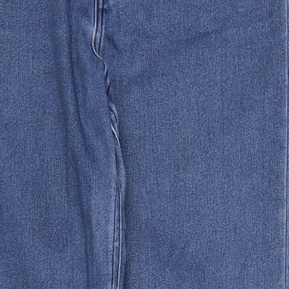 Womens UK Size 33 in H&M Regular Fit Skinny Blue Jeans