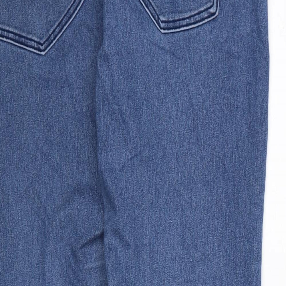 Womens UK Size 33 in H&M Regular Fit Skinny Blue Jeans