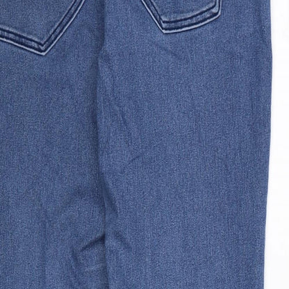 Womens UK Size 33 in H&M Regular Fit Skinny Blue Jeans