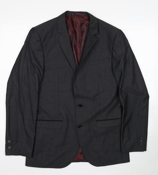 Mens UK Size 38 NEXT Regular Grey Suit Jacket