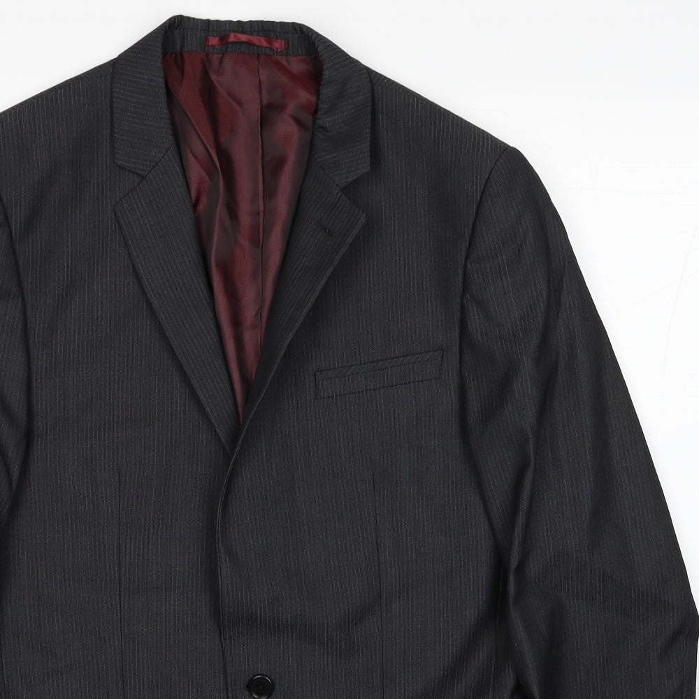 Mens UK Size 38 NEXT Regular Grey Suit Jacket