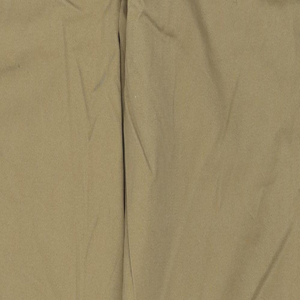 Denim & Co. Mens Beige Cotton Straight Jeans Size 30 in L30 in Regular Zip