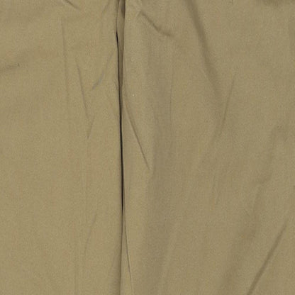 Denim & Co. Mens Beige Cotton Straight Jeans Size 30 in L30 in Regular Zip