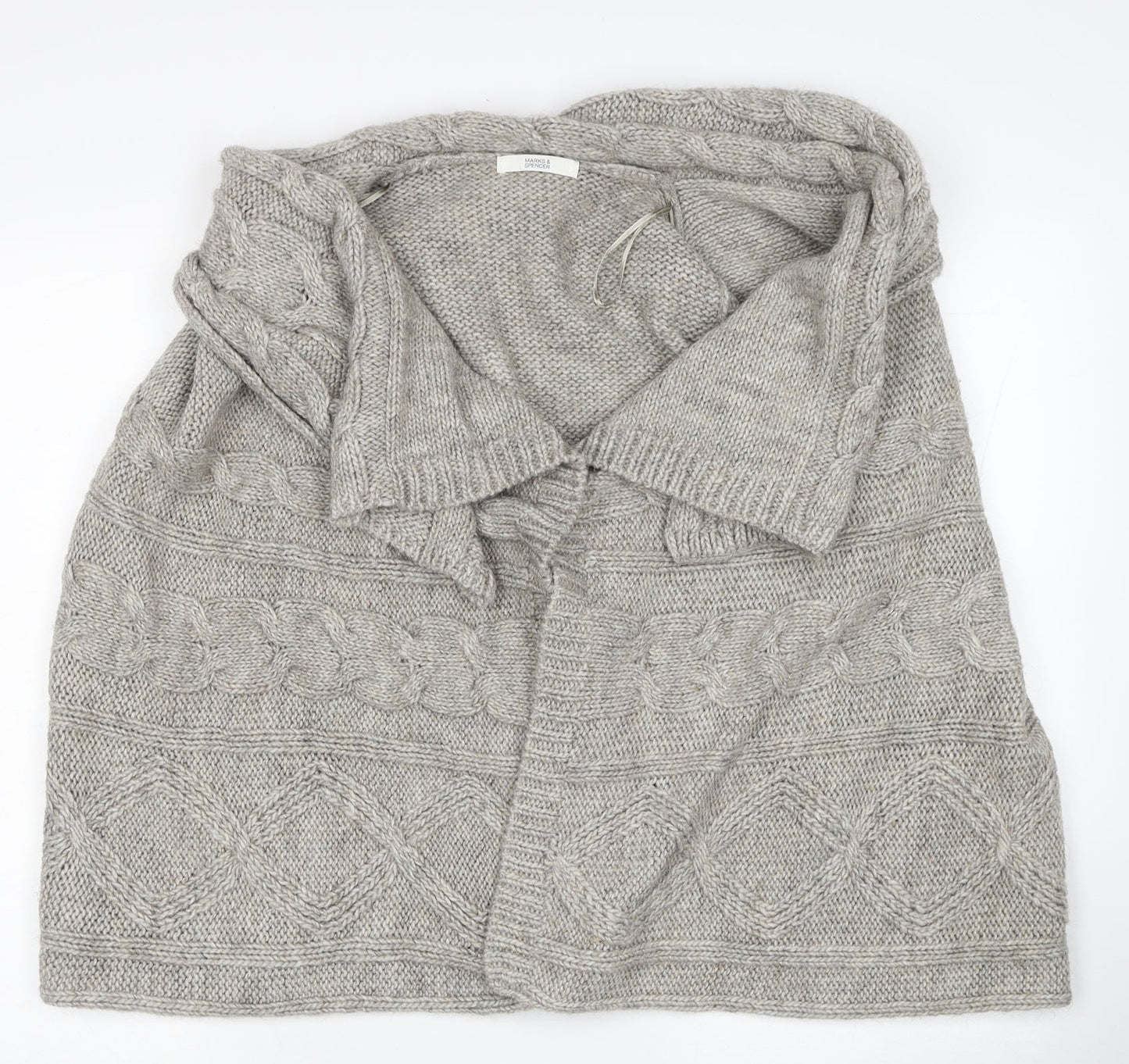 Womens UK Size 16 Marks and Spencer Brown Cardigan Jumper