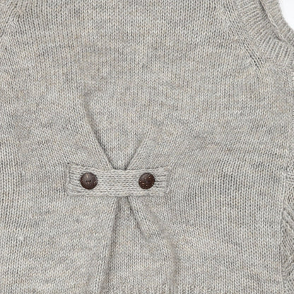 Womens UK Size 16 Marks and Spencer Brown Cardigan Jumper