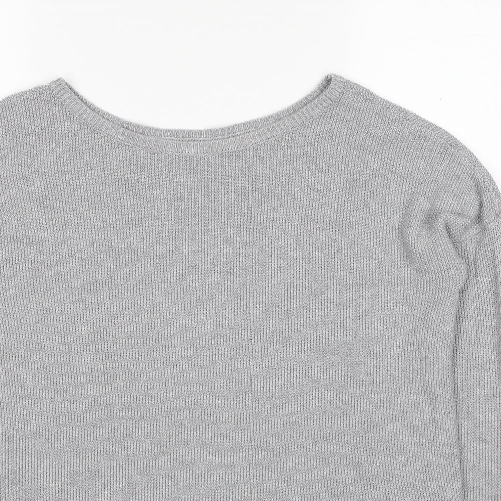 Womens UK Size M Mohito Grey Pullover Jumper