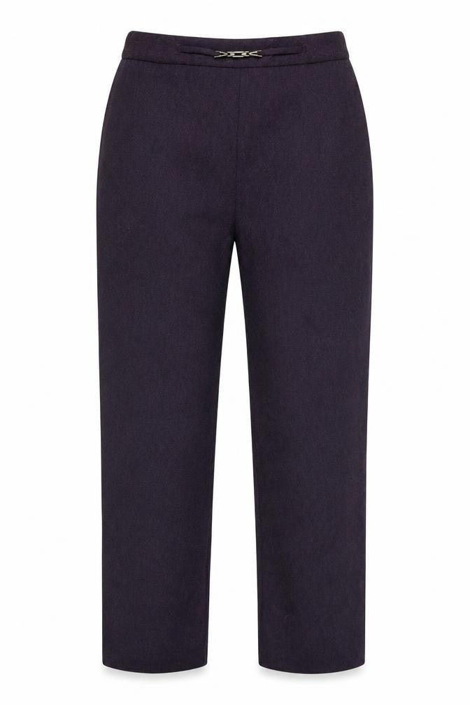 Womens UK Size 10 BHS Regular Fit  Purple Trousers