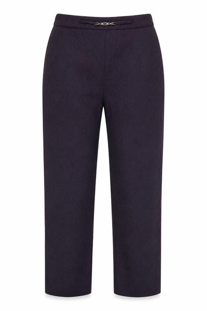 Womens UK Size 10 BHS Regular Fit  Purple Trousers