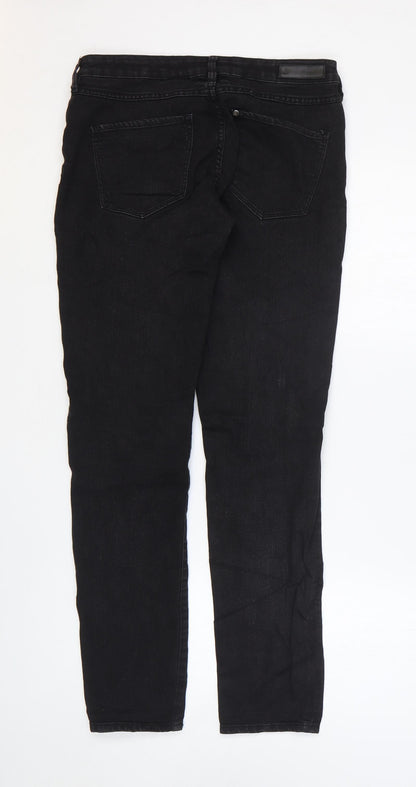 H&M Mens Black Cotton Skinny Jeans Size 27 in L32 in Regular Zip