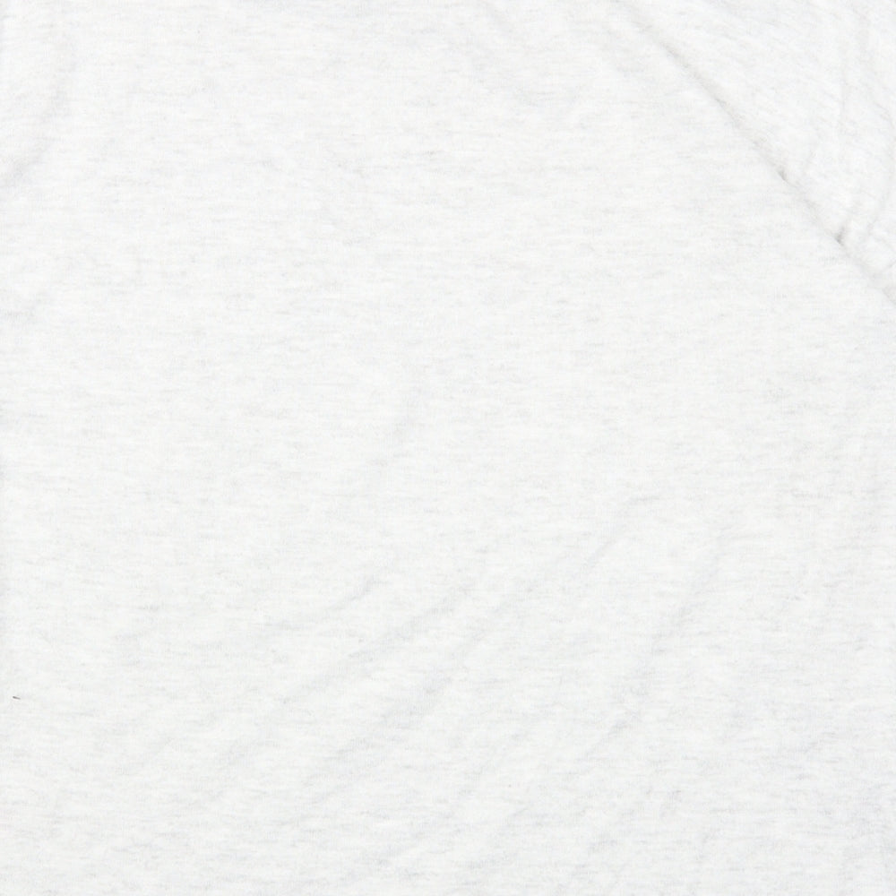 Primark Womens Grey Round Neck Polyester Pullover Jumper Size M