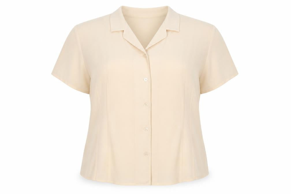 Womens UK Size 18 Debenhams Orange Basic Button-Up