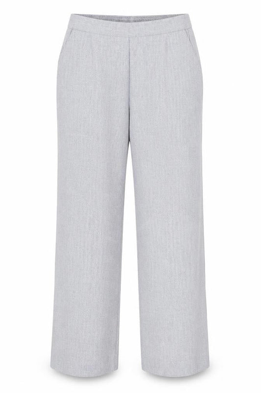 Womens UK Size 14 Autonomy Regular Fit Dress Pants Grey Trousers