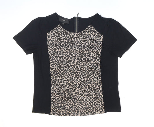 Womens UK Size 12 NEXT Black Basic T-Shirt
