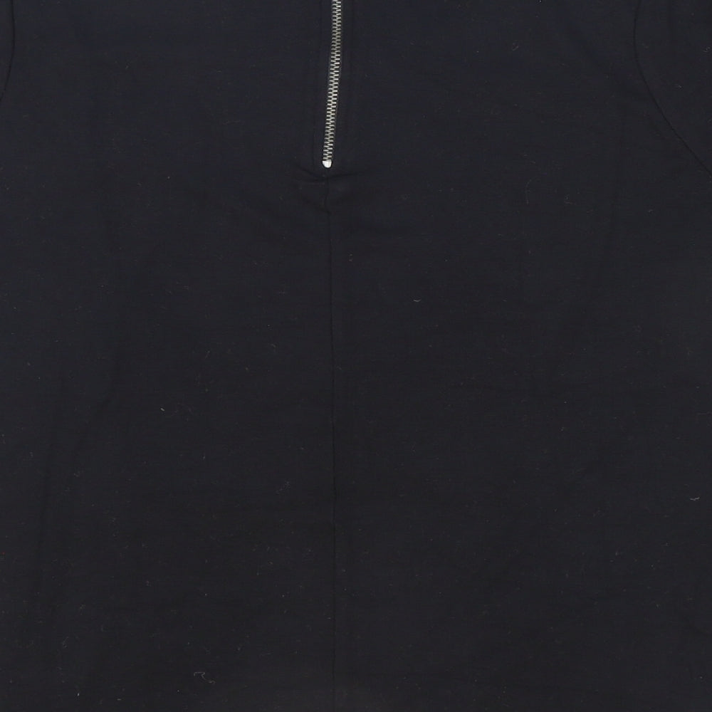 Womens UK Size 12 NEXT Black Basic T-Shirt