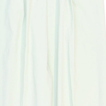 Womens UK Size 24 Preworn Regular Fit Carrot Green Trousers