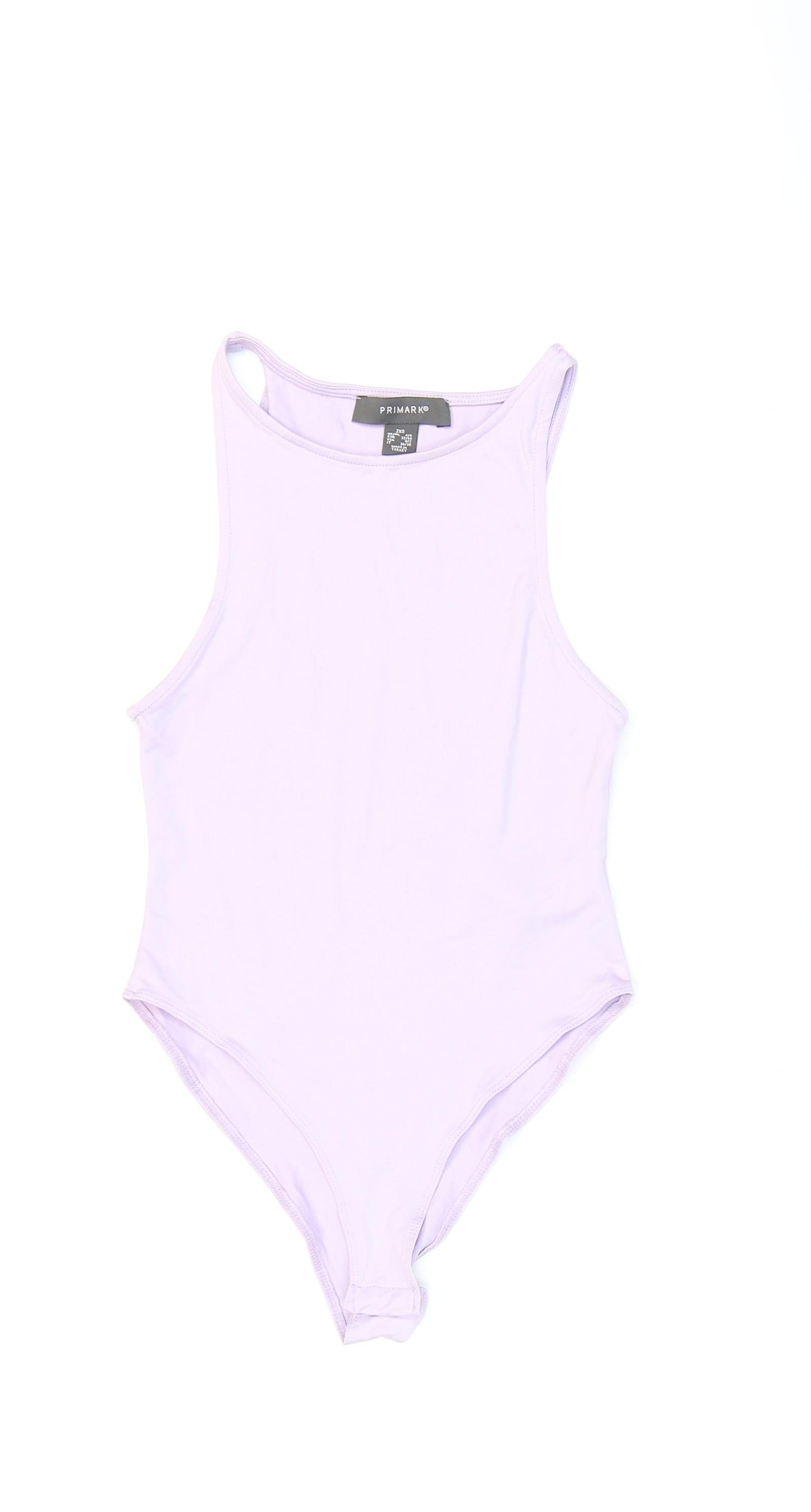 Primark Womens Purple Polyamide Leotard One-Piece Size 4 Snap - Size 4-6