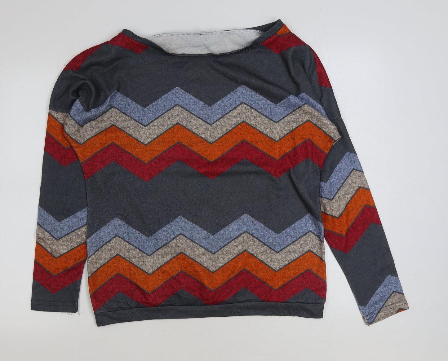 Womens UK Size M Preworn Multicoloured Basic T-Shirt