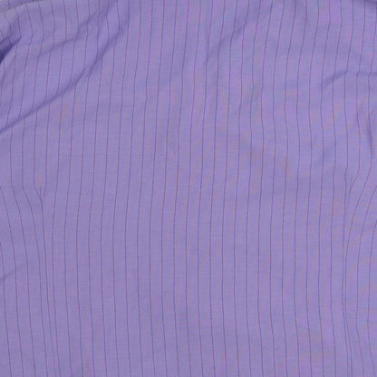 Womens UK Size 18 Bonmarche Purple Basic Button-Up