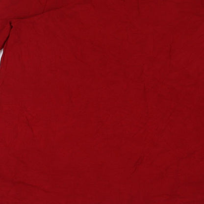 Womens UK Size M Together Red Tunic T-Shirt