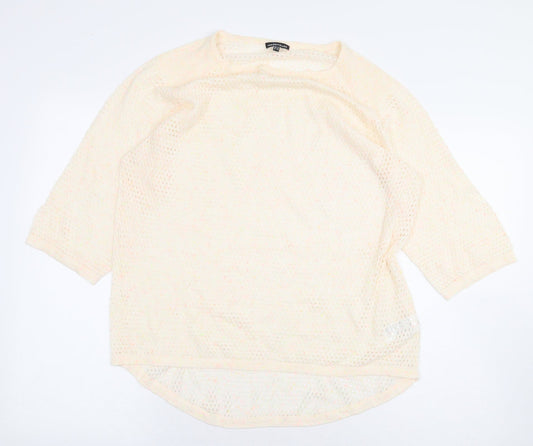 Womens UK Size 16 Warehouse Pink Basic Blouse
