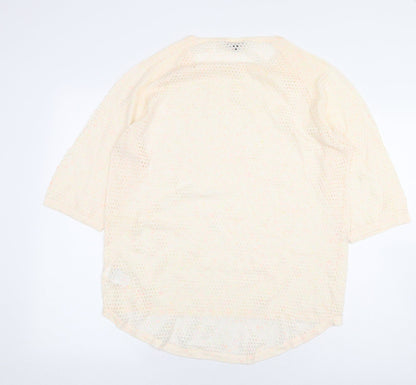 Womens UK Size 16 Warehouse Pink Basic Blouse