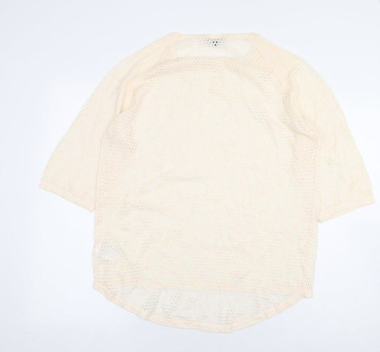 Womens UK Size 16 Warehouse Pink Basic Blouse
