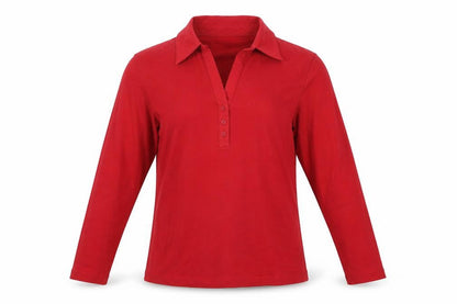 Mens UK Size S First Avenue Red  Button-Up Long Sleeve Casual Shirt