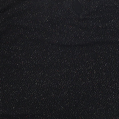 Womens UK Size 12 New Look Black Basic T-Shirt