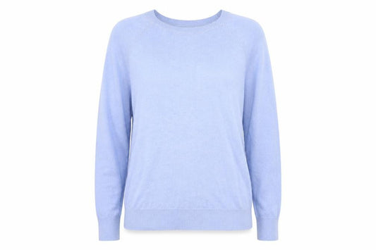 Womens UK Size 12 M&Co Blue Pullover Jumper