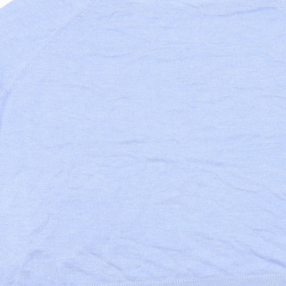 Womens UK Size 12 M&Co Blue Pullover Jumper