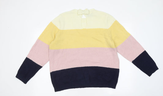 Womens UK Size 12 Dorothy Perkins Multicoloured Pullover Jumper