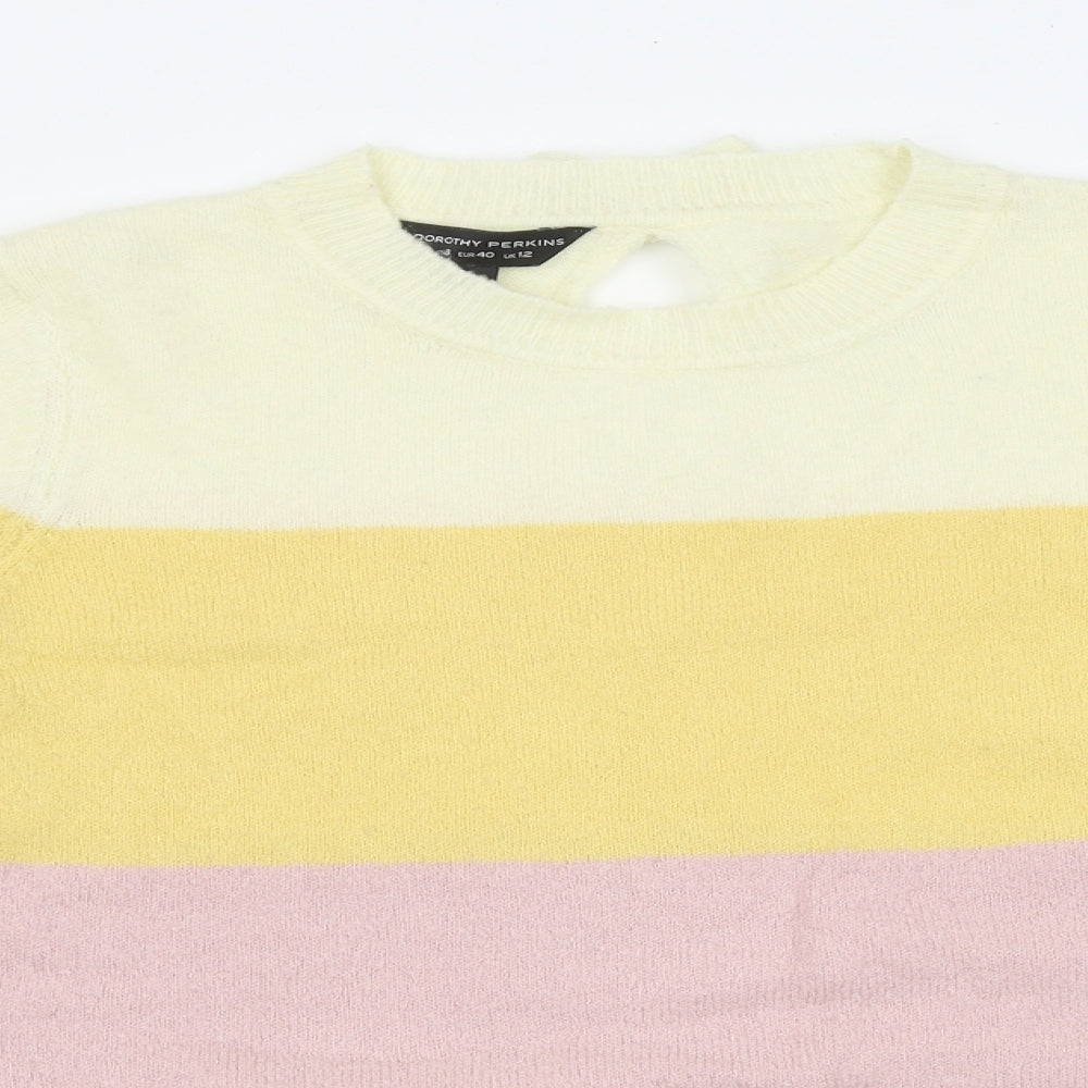 Womens UK Size 12 Dorothy Perkins Multicoloured Pullover Jumper